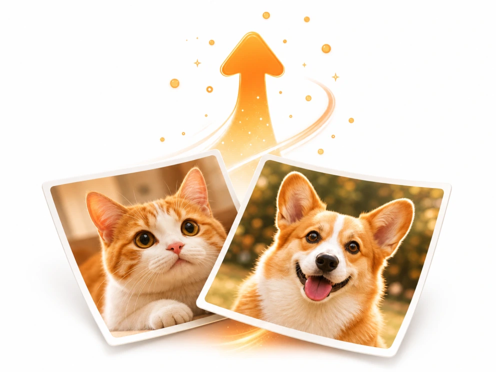 Upload a clear photo of your cat or dog